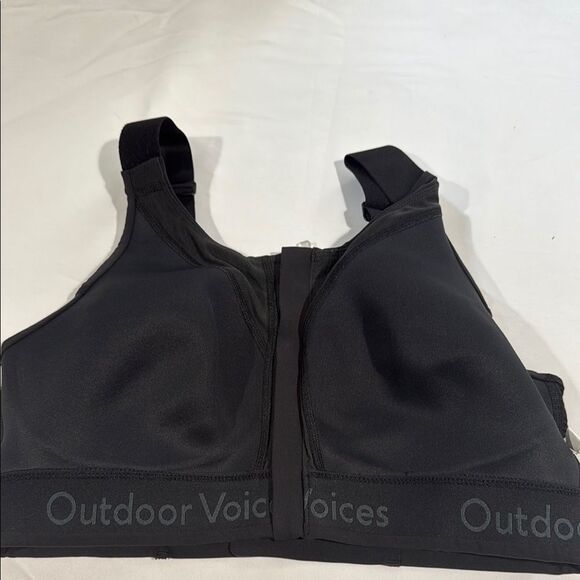 Outdoor Voices Powerhouse Black Sports Bra S/M -DD - Picture 3 of 5